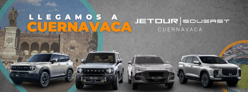 Jetour en exhibición, vista frontal